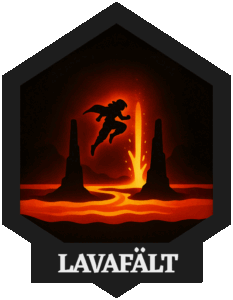 Lavafält