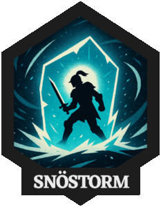 Snöstorm
